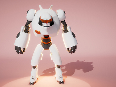 Runo 3d animation avatar blender brand c4d cartoon cgi character design design fuegomotion mascot maya meca preview robot runo scifi