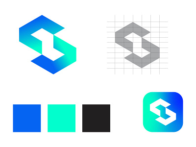Technology logo design apps icon brand identity branding corporate design logo logo mark logos technology logo design