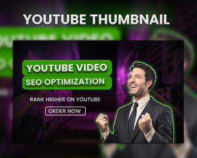 Professional YouTube Thumbnail Design banner design design video thumbnail youtube banner youtube thumbnail