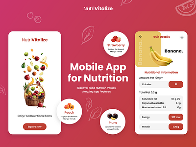 Nutrition App UI Design app ui design mobile app ui design nutrition app design nutrition app ui nutrition app ui design ui design