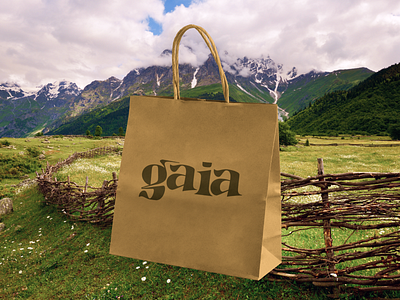 Gaia brand strategy branding design graphic design illustration logo mockup packaging design