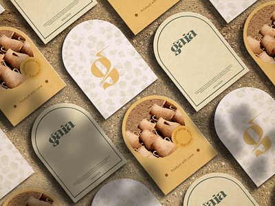 Gaia brand strategy branding design graphic design illustration logo mockup packaging design