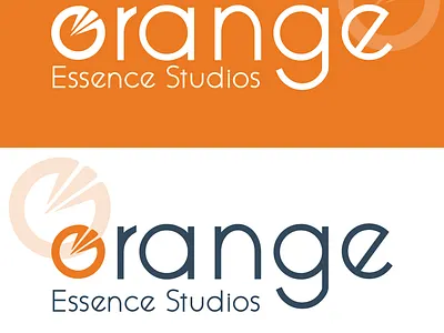 Orange Essence Studios Logo design graphic design icon illustration logo typography
