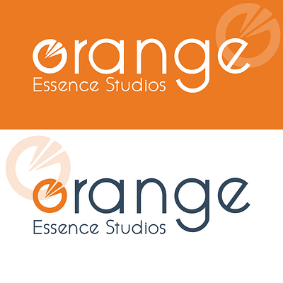 Orange Essence Studios Logo design graphic design icon illustration logo typography