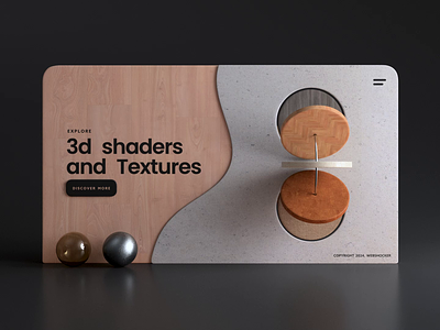 Shaders & Textures 3d 3dsmax adobe after effects animation blender c4d design loop motion design render ui ux vray web design webshocker website