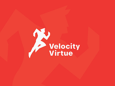 Velocity Virtue - SportsWear apparel logo clothing brand logo sports logo sportswear branding sportswear logo velocity virtue brand logo