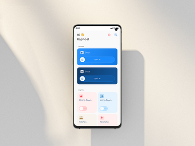 Smart Home App ui ux