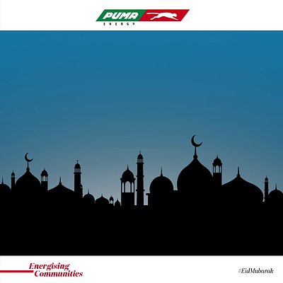 PUMA Eid Mubarak Post animation graphic design motion graphics