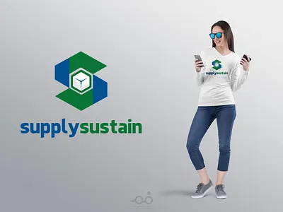 Supplysustain art branding logo logo design logotype monogram monogram logo s logo