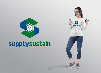 Supplysustain art branding logo logo design logotype monogram monogram logo s logo