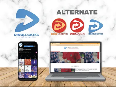 Logo Design for DinoLogistics brand brand design branding desain design logo logo design