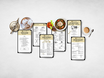 Hotel Monteleone Projects bar menu branding brochures graphic design menu design pool bar menu promotional materials restaurant menu