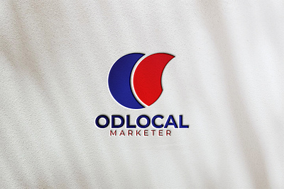 Odlocal Marketer Logo Design for client design minimal modern unqiuelogodesign