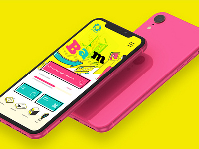 App Bam VPS branding graphic design logo ui ux