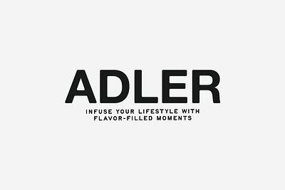 "ADLER" - Logo Design branding brandnig design kombucha logo vector