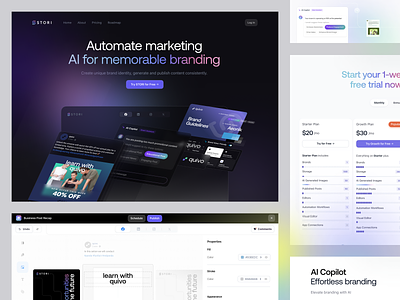 AI Marketing Tool Landing Page ai dashboard automation automation software buffer crm crm management dashboard facebook landing page management marketing marketing automation marketing tool saas saas landing page social media software zapier