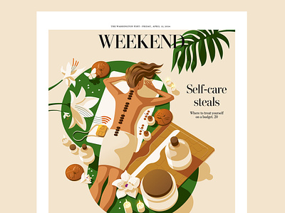 The Washington Post: Weekend – Self-care steals chip credit card finances financial hot stone massage massage money saving self care spa treatments
