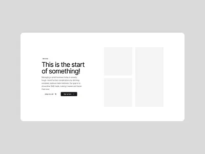 Hero section for SaaS websites above the fold hero hero section homepage landingpage saas website