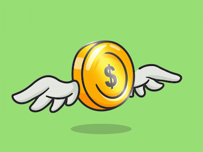 Wing Coin 2danimation after affects after effects animation aftereffects animation design illustration motion animation motiongraphics ui