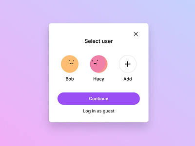 DAY 064 / USER SELECTION 064 daily daily ui figma prompt slection ui user selection wireframe
