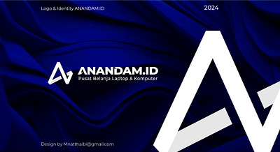 Logo & Guidelines ANANDAM.ID branding design graphic design illustration logo vector