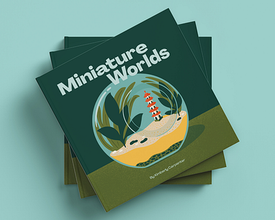 Miniature Worlds book illustration plants publication terrariums