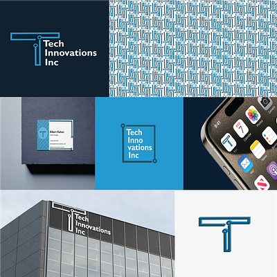 Brand Design Concept for a Tech Company. brand concept brand identity branding graphic design illustration logo design
