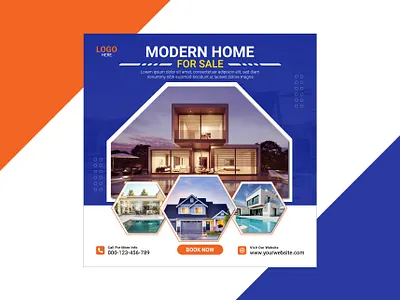 Social Media Post Design home post design home sale post modern home sale post