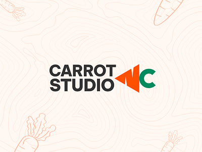 Carrot Studio: Where Creativity Takes Root art artisticexpression branding c and play button carrot logo carrotstudio creative logo creativestudio daily logo entertainment graphic design innovation inspiration logo logodesign logoinspiration logos studio viral
