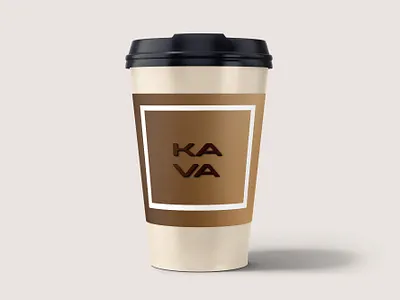 Kava Coffee Cups 3d branding graphic design logo motion graphics