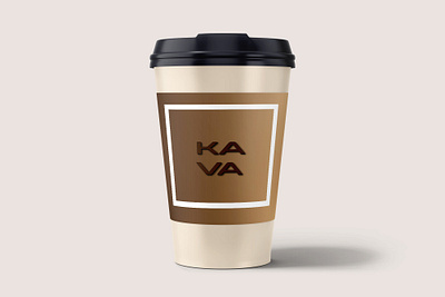 Kava Coffee Cups 3d branding graphic design logo motion graphics