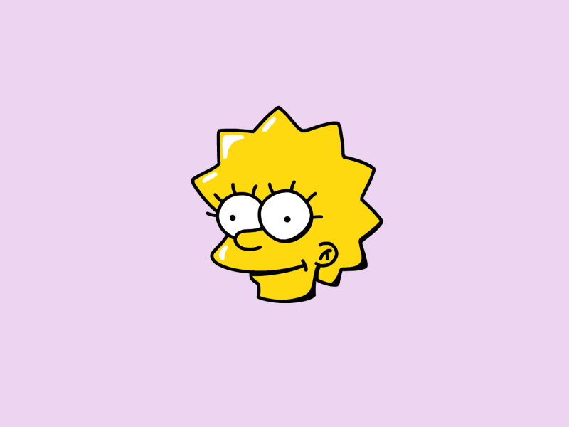 Simpsons animation bart gif loop motion motion design motion graphics simpsons