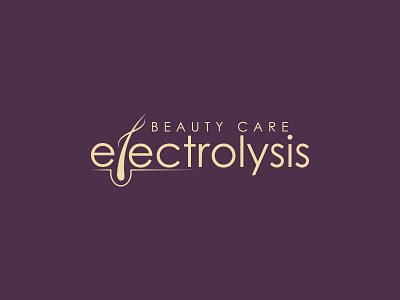 Beauty Care Electrolysis Logo aesthetic clinic logo beauty care electrolysis logo beauty care logo beauty salon logo beauty therapy logo brand design brand identity branding dermatology logo electrolysis logo laser hair removal logo logo logo design permanent hair removal logo skincare logo spa logo design