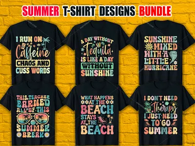 Summer T-Shirt Design Bundle bulk t shirt design bundle design clothing design custom t shirt custom tshirt design graphic t shirt design merch design photoshop tshirt design shirt design summer t shirt summer t shirt design summer t shirt design bundle summer trendy shirt summer typography design summer vector t shirt design t shirt design bundle t shirt design ideas trendy t shirt design tshirt design