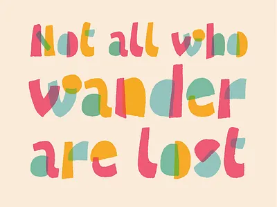 Great use of my font Farandole color font font fun type typography