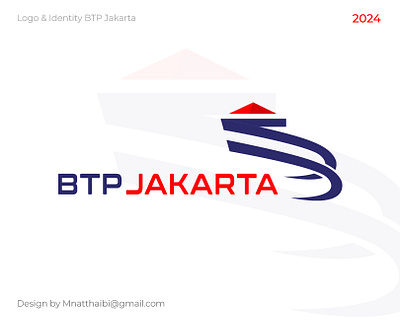 Logo & Guidelines BTP Jakarta brand identity branding branding identity commuter design graphic design identity design logo railway station logo transportation transportation identity transportation logo visual identity