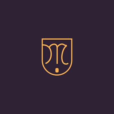 Mangia Shield badge crest shield
