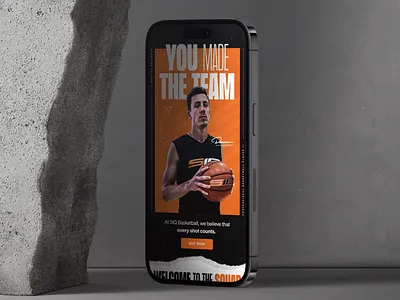 SIQ Basketball Email Design basketball email email campaign email design email marketing email template email templates emails grunge klaviyo mailchimp sport sports