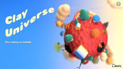 Clay Universe 3d 3dillustration cgi characterdesigning graphic design illustration