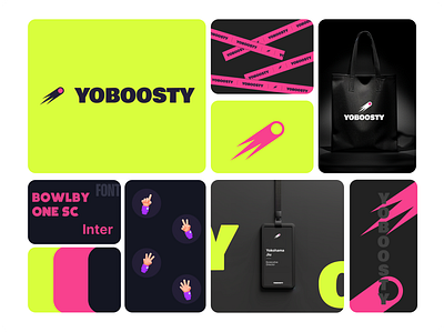 Brand Identity - Yoboosty branding des design figma graphic design logo minimalist