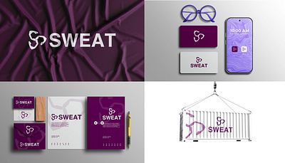 SWEAT LOGO DESIGN branding design fitnesslogo gymlogo logo logobranding logodesign logodesigner logomake logomark logomockup logonew logos logotype sweat logo