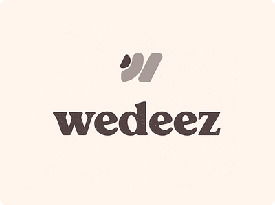 Wedeez logo - branding branding design graphic design logo minimalist