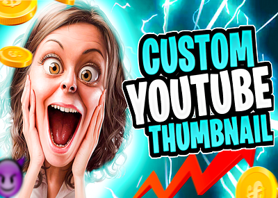 CUSTOM YOUTUBE THUMBNAIL graphic design