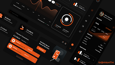 Fintech Dashboard branding dashboard fintech fintech ui graphic design ui