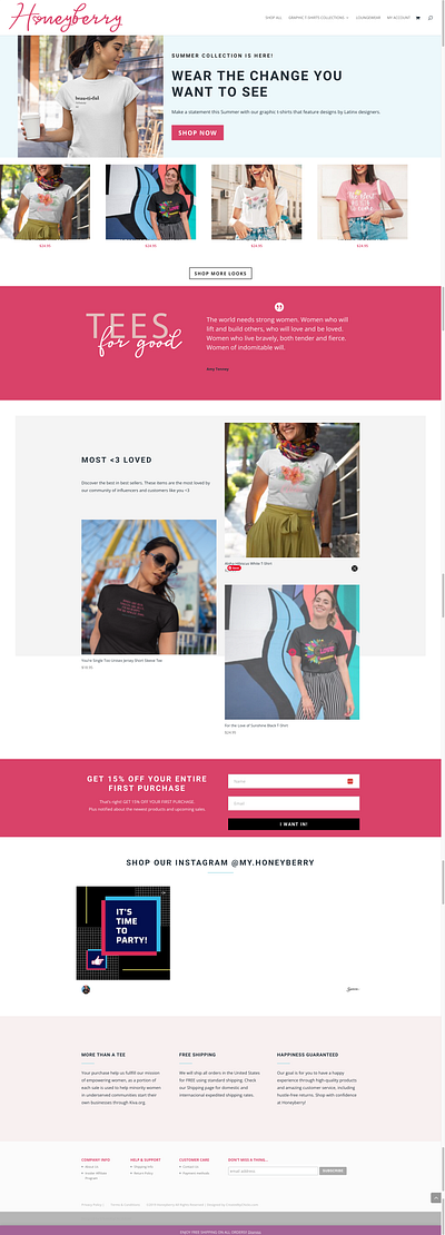 E-Commerce Website for Fashion Brand branding digital marketing ecommerce fashion fashion brand online marketing seo shopify ui web design website design wordpress