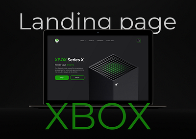 XBOX // Landing Page // 2024 design landing landing page online store uxui web design xbox