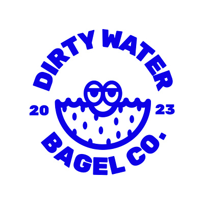 Dirty Water Bagel co. bagel boston brand design brand identity branding breakfast food branding graphic design graphic designer identity illustration logo logo design nyc
