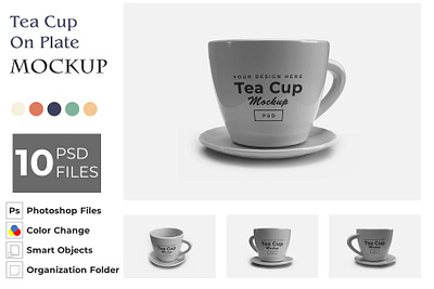 Tea Cup Mockup cup mockup mockup mockups mockups design tea cup mockup tea mocup
