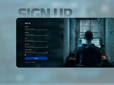 SignUp Design daily ui designer ui ux