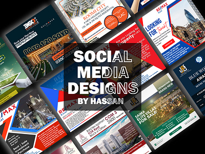 Social Media Design for Real Estate advertising marketing buy home marketing real estate rent sell house